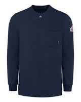Bulwark Men's Flame-Resistant Knit Long Sleeve T-Shirt