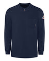 Bulwark Men's Flame-Resistant Knit Long Sleeve T-Shirt