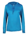 Badger Women's B-Core Long Sleeve Hooded T-Shirt