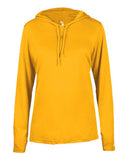 Badger Women's B-Core Long Sleeve Hooded T-Shirt