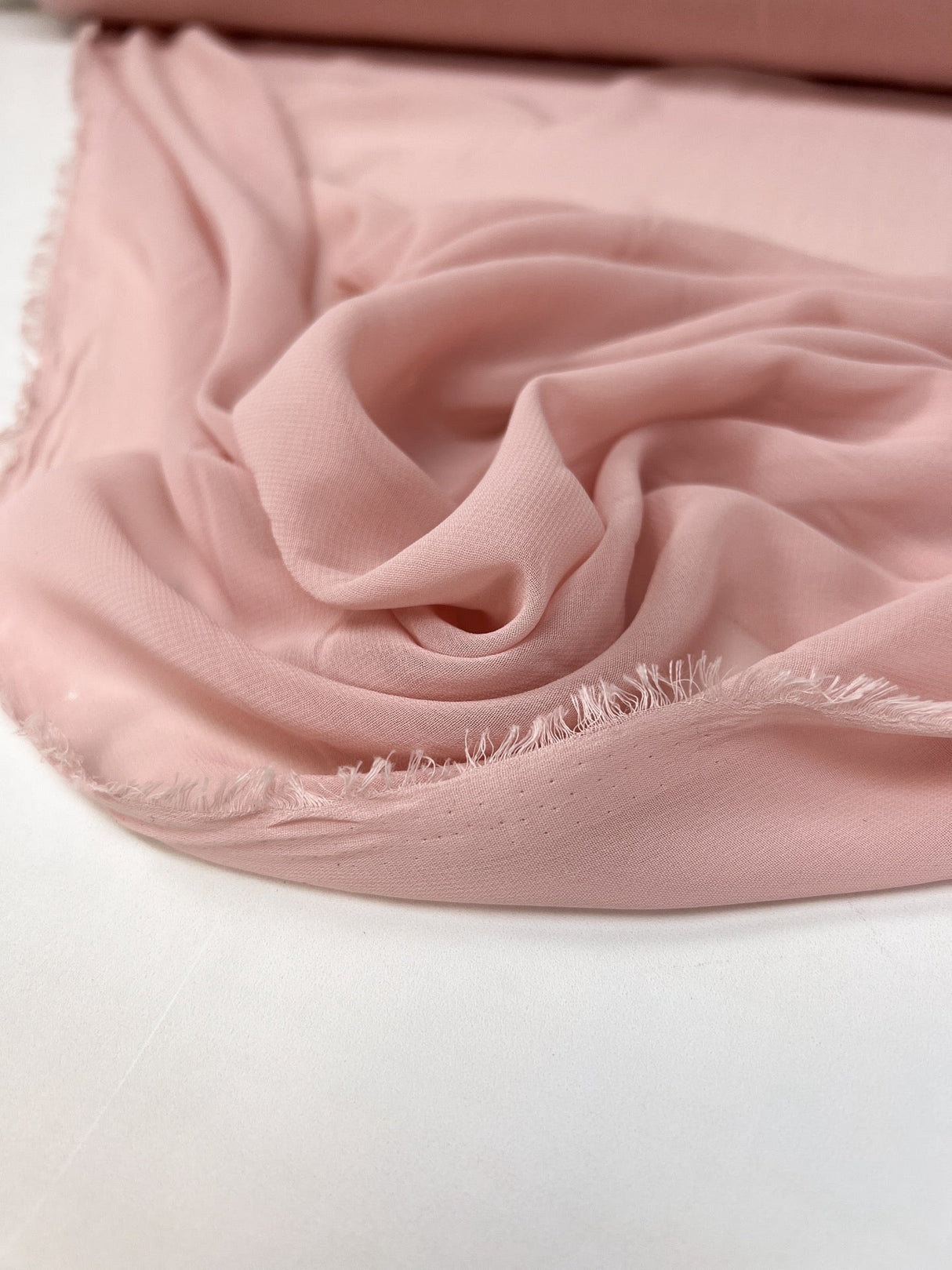 Pink Polyester Chiffon