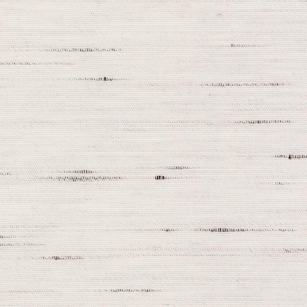 Frequency Parchment Acrylic Fabric - White Chambray, Brown Slub Yarn, 54" Width (1 Yard)
