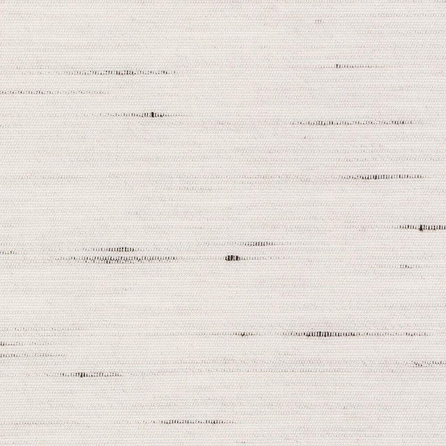 Frequency Parchment Acrylic Fabric - White Chambray, Brown Slub Yarn, 54" Width (1 Yard)