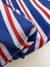 Cotton Poplin Blue Striped