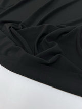 Black Knitted Fabric Dress