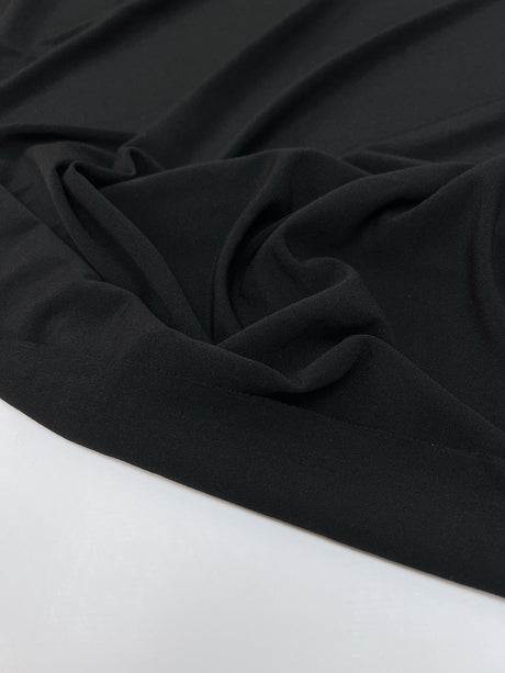 Black Knitted Fabric Dress