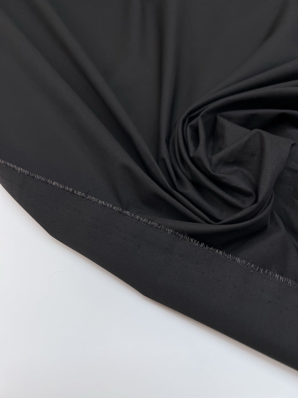Brown Stretch Cotton Viscose Fabric