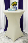 Stretch Fit Cocktail Table Cover 220 GSM Thick Spandex Fabric
