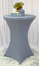 Cocktail Spandex Fitted Table Cover 220 GSM Heavyweight Stretch