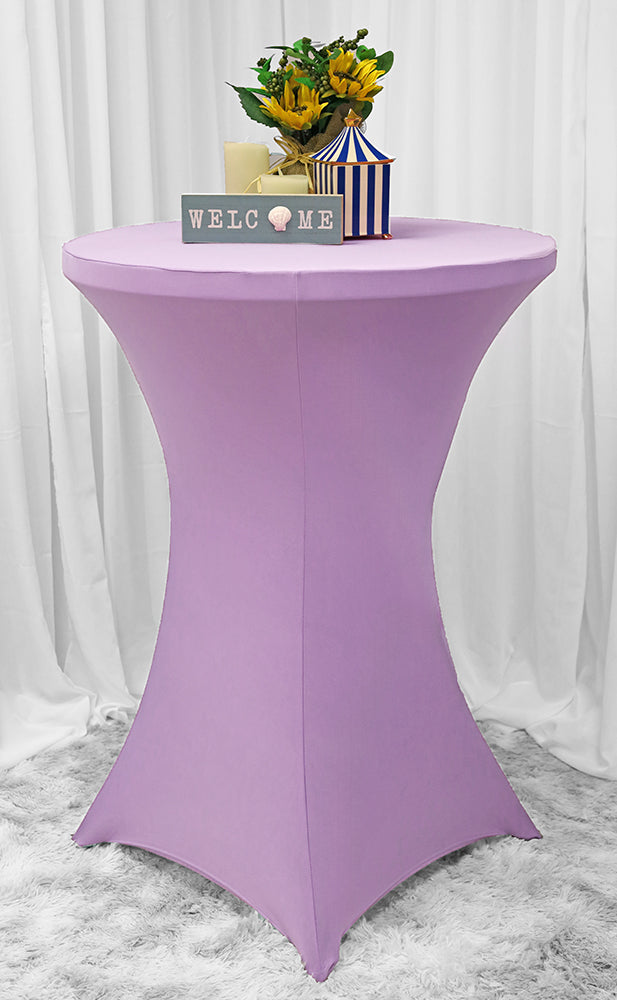 Cocktail Spandex Fitted Table Cover 220 GSM Heavyweight Stretch