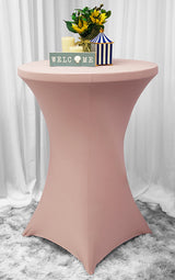 Cocktail Spandex Fitted Table Cover 220 GSM Heavyweight Stretch