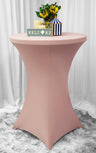 Cocktail Spandex Fitted Table Cover 220 GSM Heavyweight Stretch