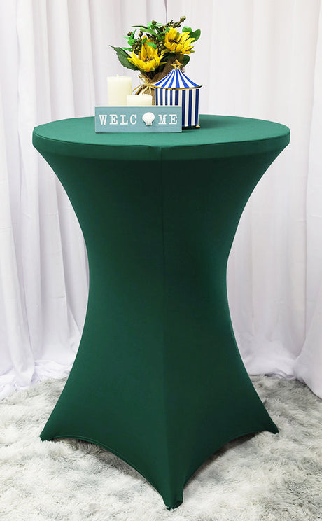 Stretch Fit Cocktail Table Cover 220 GSM Thick Spandex Fabric