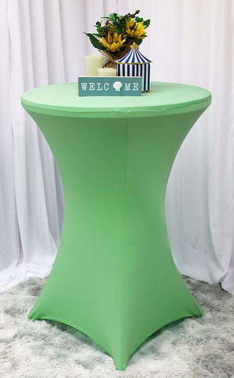 Cocktail Spandex Table Cover 220 GSM Stretch Fitted