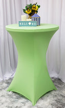 Cocktail Spandex Fitted Table Cover 220 GSM Heavyweight Stretch