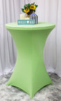Cocktail Spandex Table Cover 36x42 Mint Green