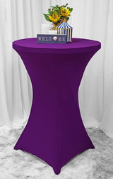 Heavy Duty 220 GSM Elastic Spandex Cocktail Table Cover