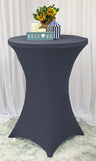 Heavy Duty 220 GSM Elastic Spandex Cocktail Table Cover
