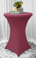 Cocktail Spandex Table Cover 220 GSM Stretch Fitted