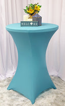 Heavy Duty 220 GSM Elastic Spandex Cocktail Table Cover