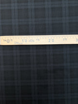 Polyamid Checked Fabric Blue Black