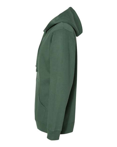 Unisex Midweight Full-Zip Hooded Sweatshirt