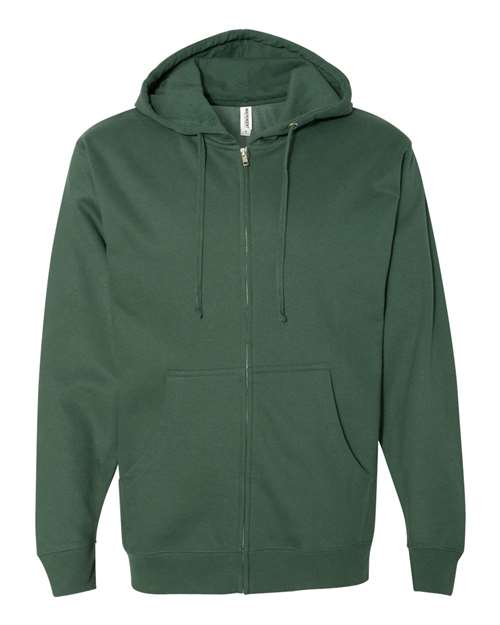 Independent Trading Co. Unisex Midweight Full-Zip Hooded Sweatshirt