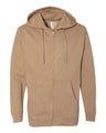 Midweight Full-Zip Hooded Sweatshirt