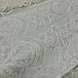 Beaded Corded Bridal Lace Dark Ivory