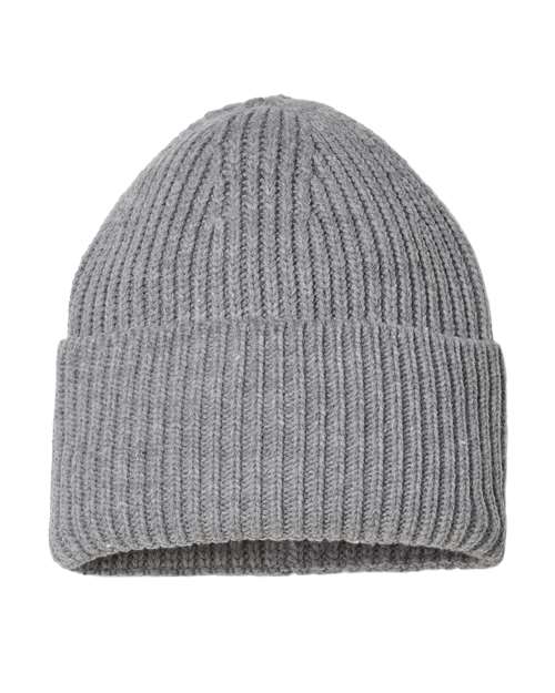 Atlantis Headwear OAK Sustainable Chunky Rib Cuffed Beanie