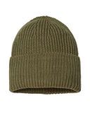Sustainable Chunky Rib Cuffed Beanie