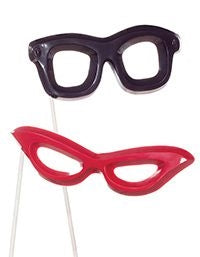 Glasses Pops Chocolate Mold - MM0279*