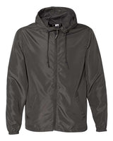 Men's Lightweight Waterproof Windbreaker Full-Zip Jacket