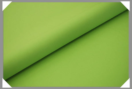 Lime Green Gabardine Wool Fabric - Solid Lime Green, 58/60" Width