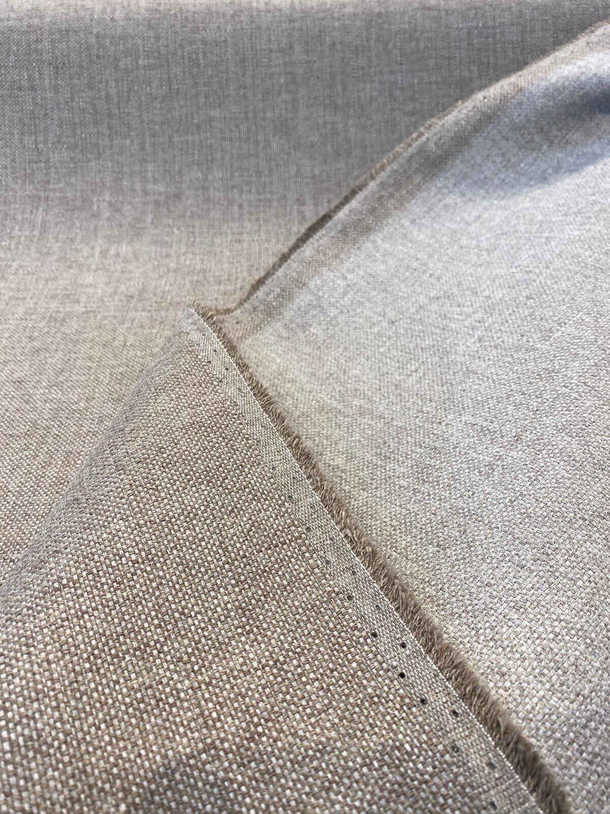Sunbrella Verona Mushroom Solution Dyed Acrylic Fabric - Solid Mushroom, 56" Width (By The Yard)