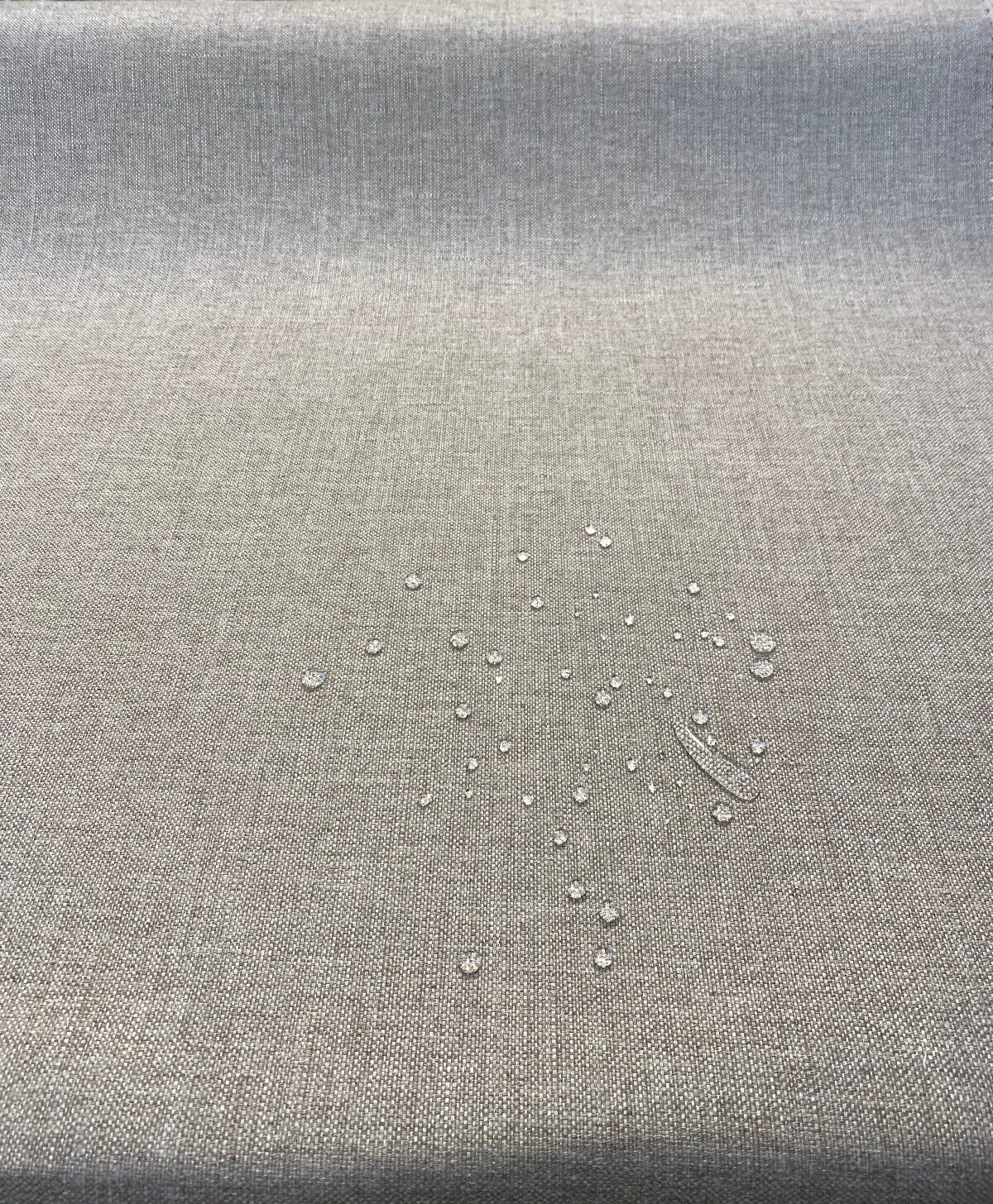 Sunbrella Verona Mushroom Solution Dyed Acrylic Fabric - Solid Mushroom, 56" Width (By The Yard)