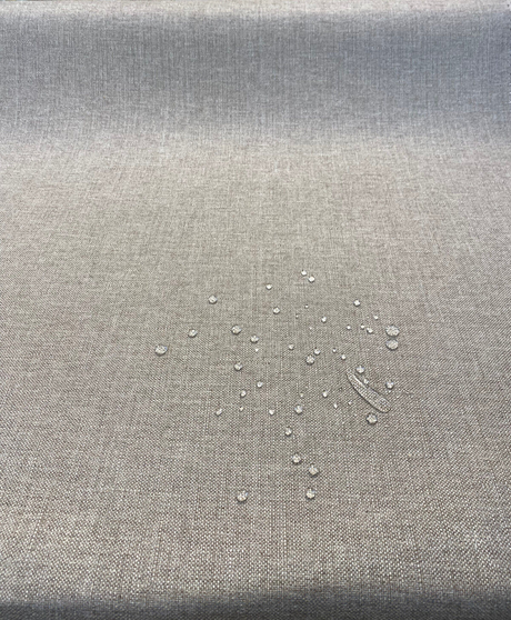 Sunbrella Verona Mushroom Solution Dyed Acrylic Fabric - Solid Mushroom, 56" Width (By The Yard)