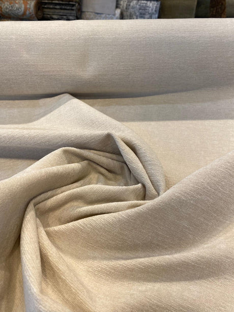 Platform Linen Acrylic Fabric - Chenille, Linen, 54" Width (1 Yard)