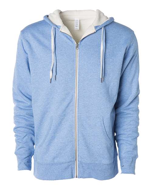 Sherpa-Lined Hooded Sweatshirt