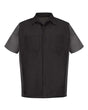 Red Kap Men's Tall Short Sleeve Automotive Crew Shirt