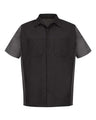 Red Kap Men's Tall Short Sleeve Automotive Crew Shirt