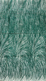 Shell Glitter Design Mesh Lace Fabric - Glitter Shell Pattern, 54" Width (1 Yard)