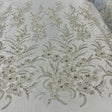 Beaded Embroidered Lace Mesh