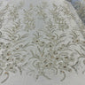 Beaded Embroidered Lace Mesh