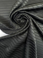 Black Jacquard Wool Fabric TR-758