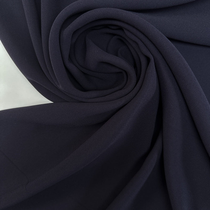 Polyester Piqué Purple-Blue Stretch Fabric