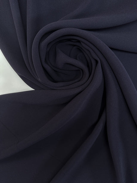 Polyester Piqué Purple-Blue Stretch Fabric