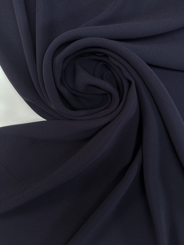 Polyester Piqué Purple-Blue Stretch Fabric