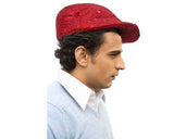 Red Flat Cap