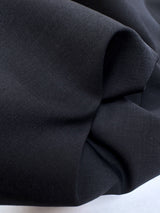 Wool Polyamide Woven Black Gray